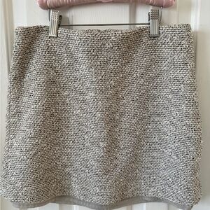 Theory Tweed Mini Skirt Size 2 Lined